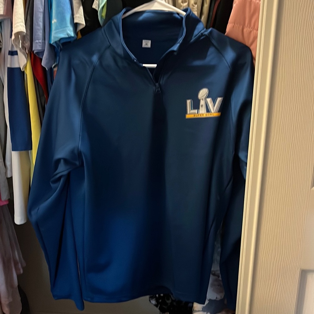 NFL “teammate” long sleeve half zip
